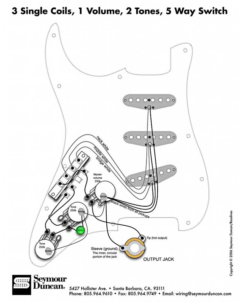 David Gilmour Black Strat Wiring Diagram